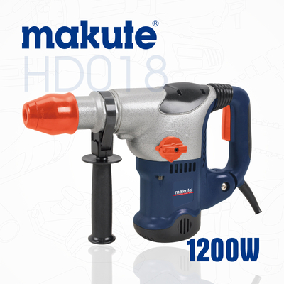 makute China OEM rotativo 38mm máquina de potencia eléctrica HD018 martillo rotatorio